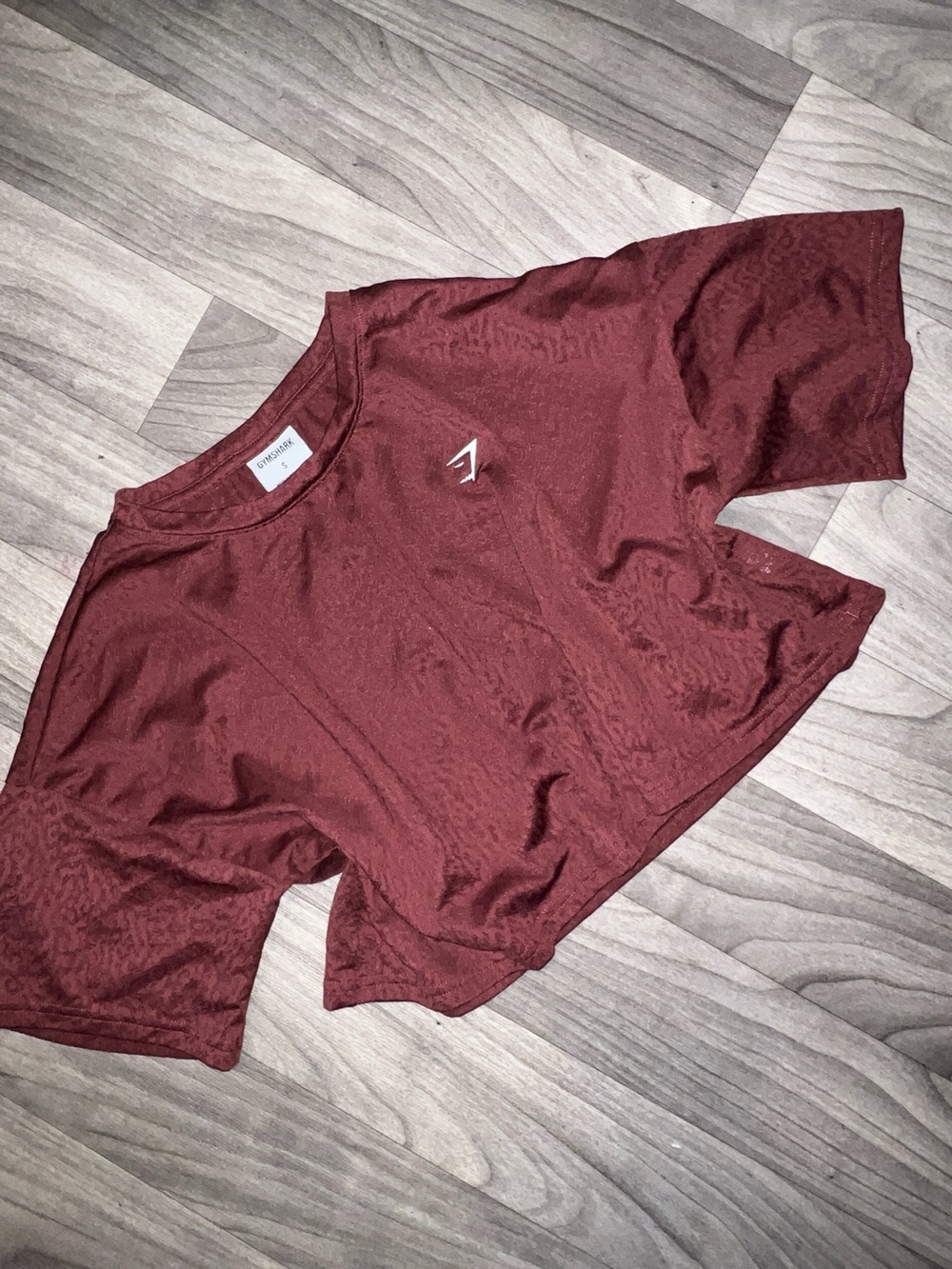 GYMSHARK ADAPT ANIMAL SEAMLESS CROP TOP